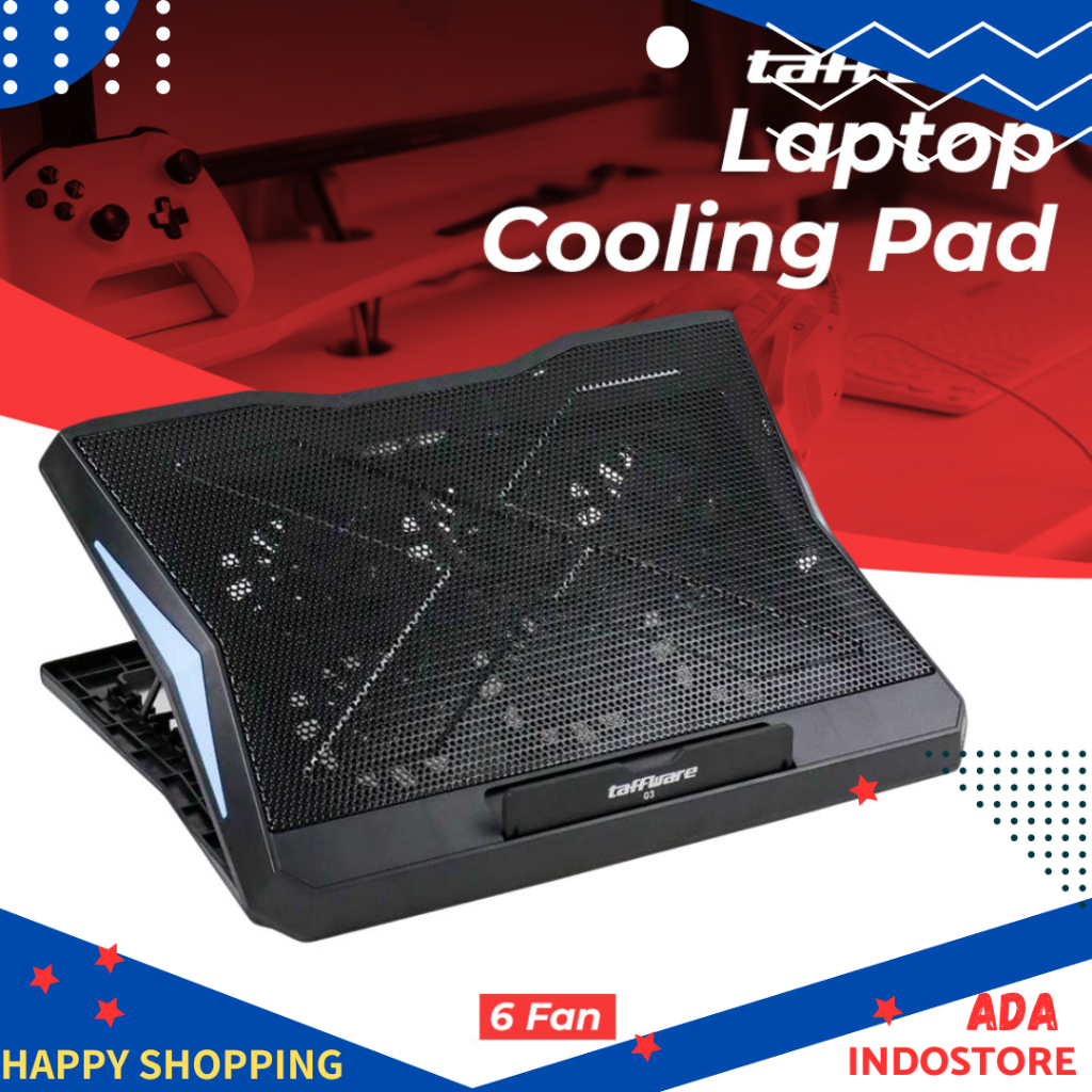 MC Gaming Cooling Pad Laptop 6 Kipas