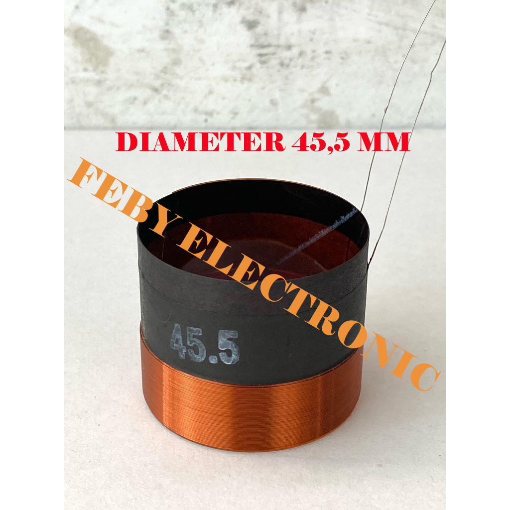 Spol Speaker 45,5 mm spul spool voice coil