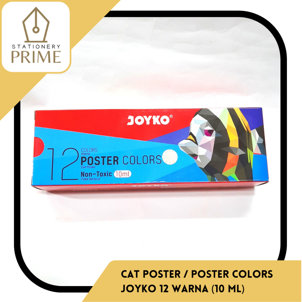 

Cat Poster Joyko / Poster Colors JOYKO Botol 12 Warna (10 ml)