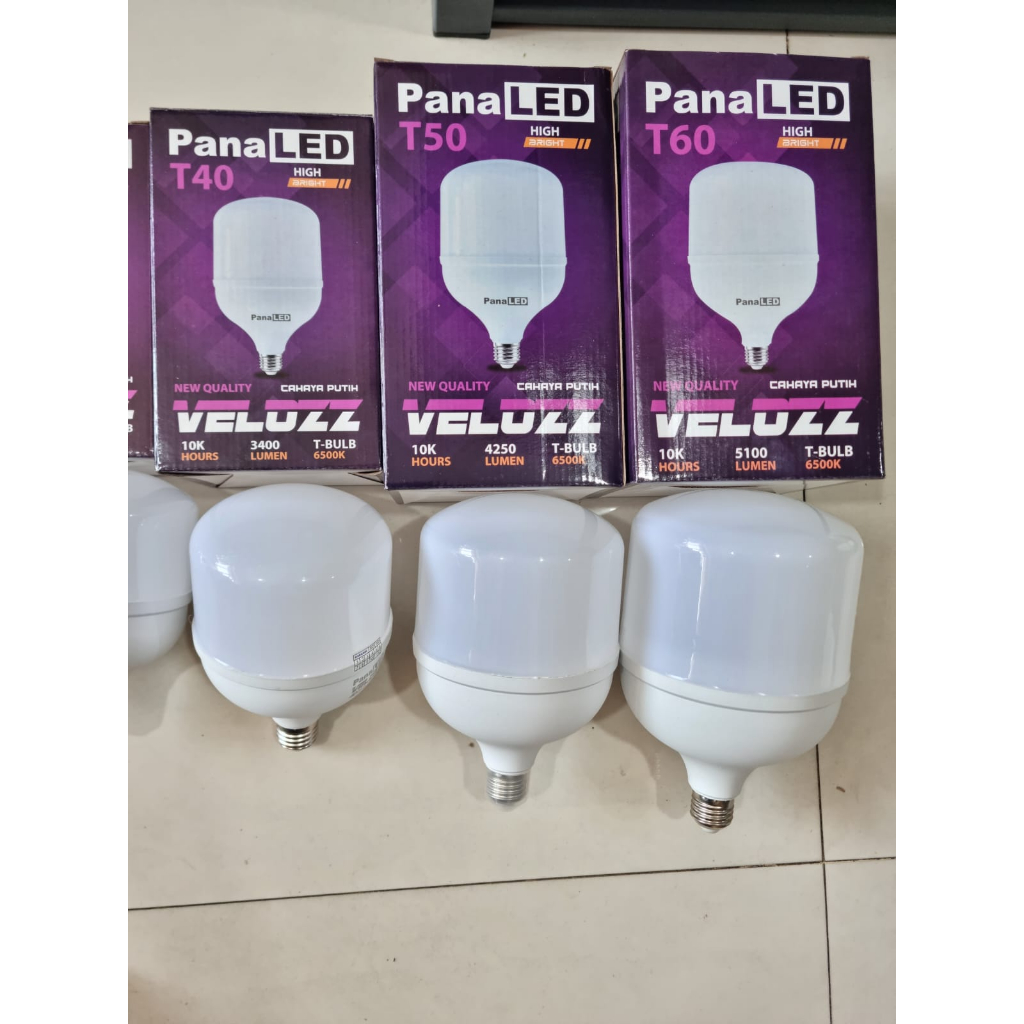 LAMPU LED PANALED VELOZZ 40W 50W 60W BOHLAM LED VELOZZ 40WATT 50WATT 60WATT