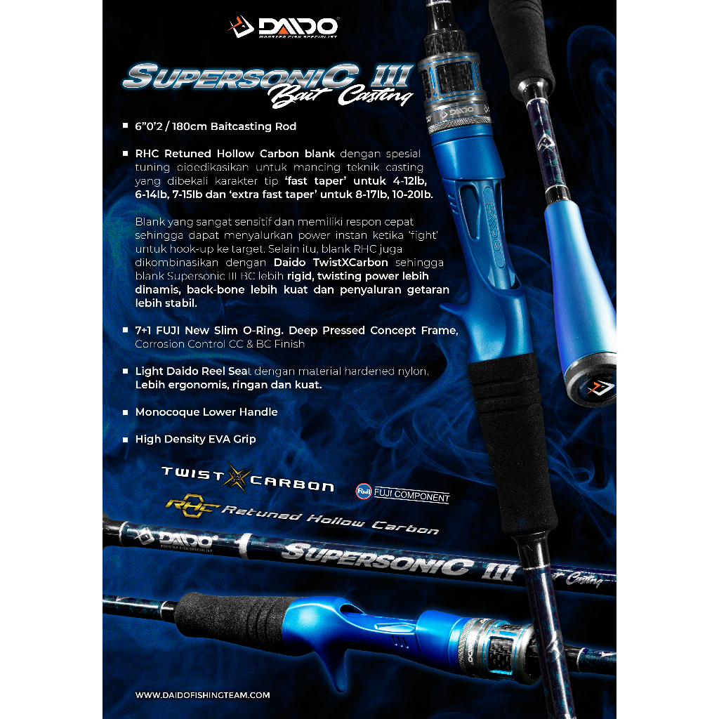 JORAN PANCING DAIDO SUPERSONIC III BC CARBON HOLLOW 180CM