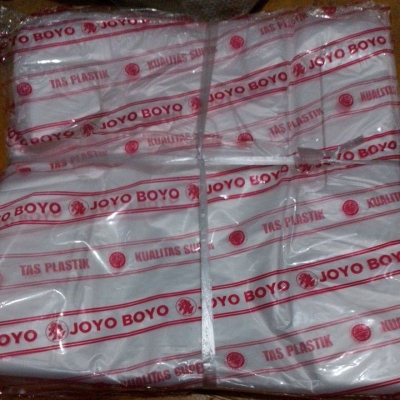 kresek JoyoBoyo putih bening UK.28