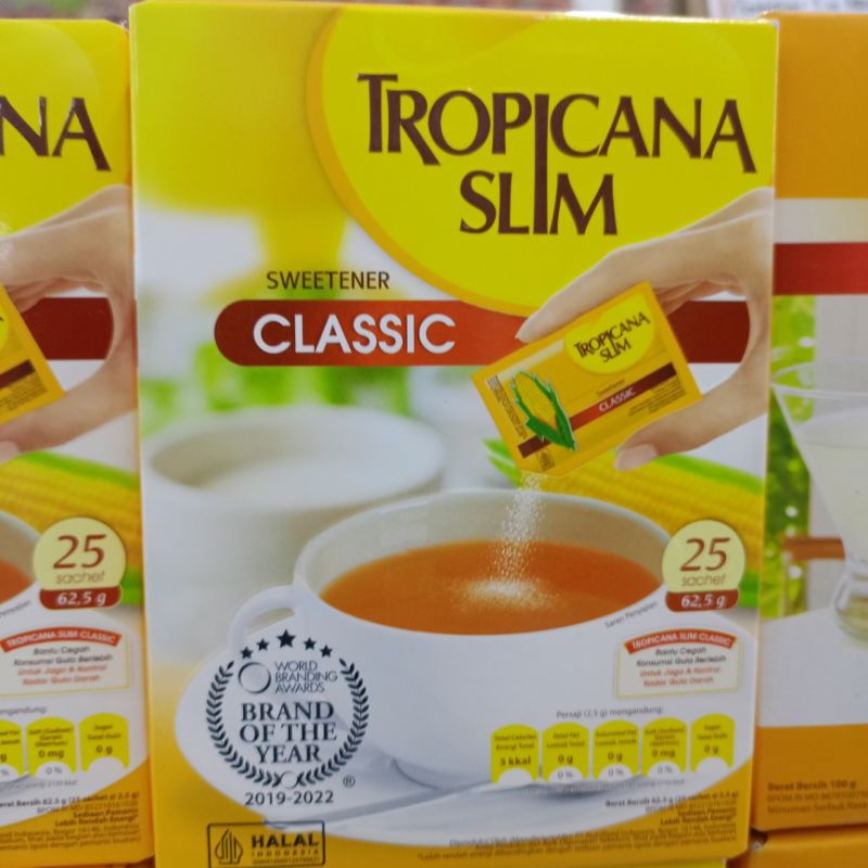 

Tropicana Slim Sweetener Classic 25's