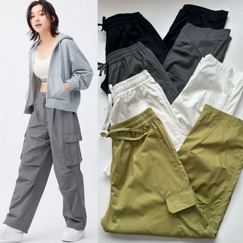 unq cargo cotton pants