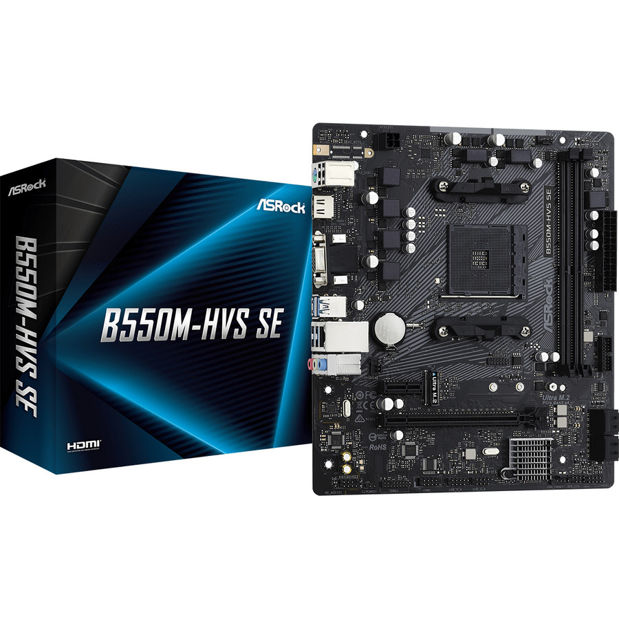 ASRock B550M-HVS SE