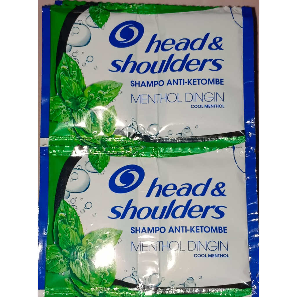 Shampoo Head & Shoulders , head & shoulders mint, head & shoulder sachet