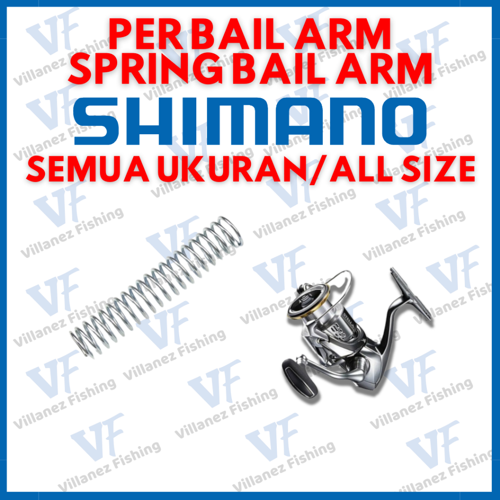 Sparepart reel pancing Per/spring Bailarm/Perr Tekan/Perr Spirall/Per Buka Tutup Reel Pancing SEMUA 