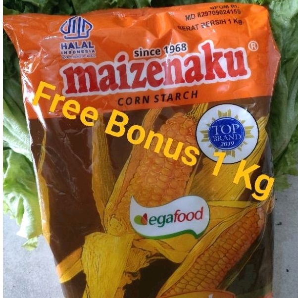 

Tepung Jagung/Tepung Maizenaku Uk 1 kg + Gratis Bonus