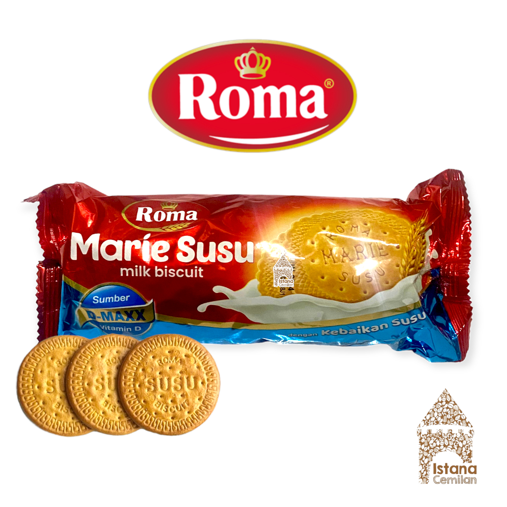 

Roma Biskuit Marie Susu 115 Gram