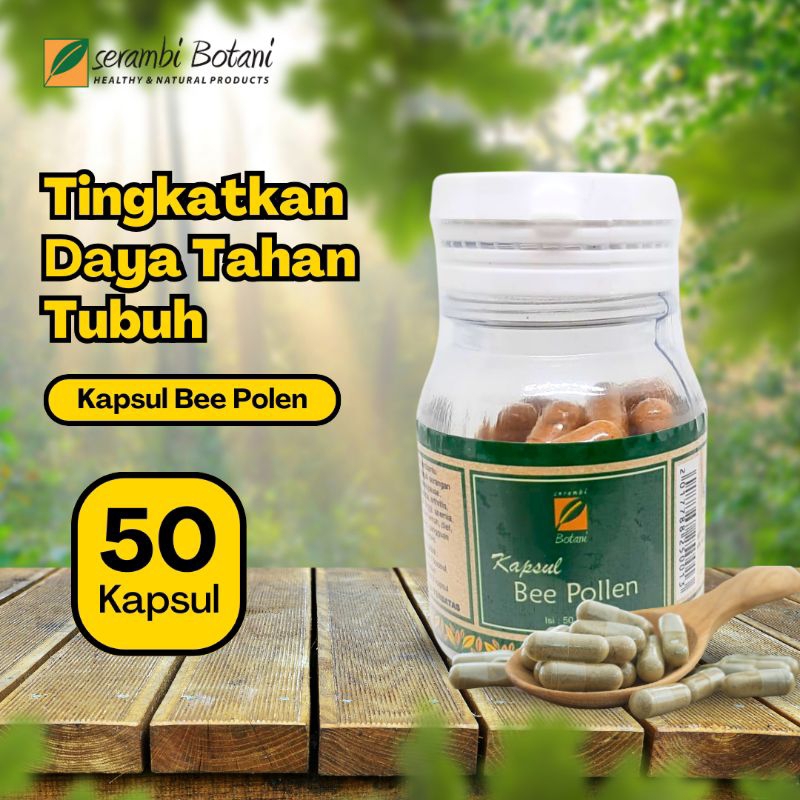 Kapsul Honey Bee Pollen