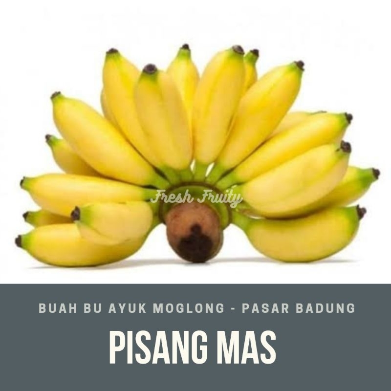 

pisang emas/sisir