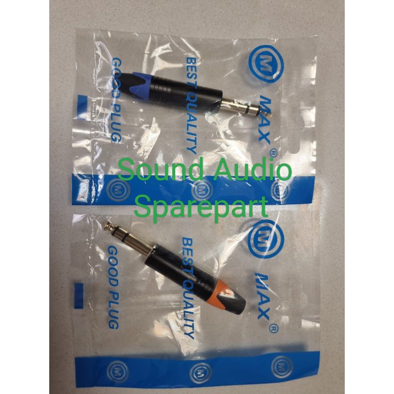 JACK MIC / JACK AKAY STEREO TEMBAGA MAX 6,5MM / Jack Akai Stereo MAX