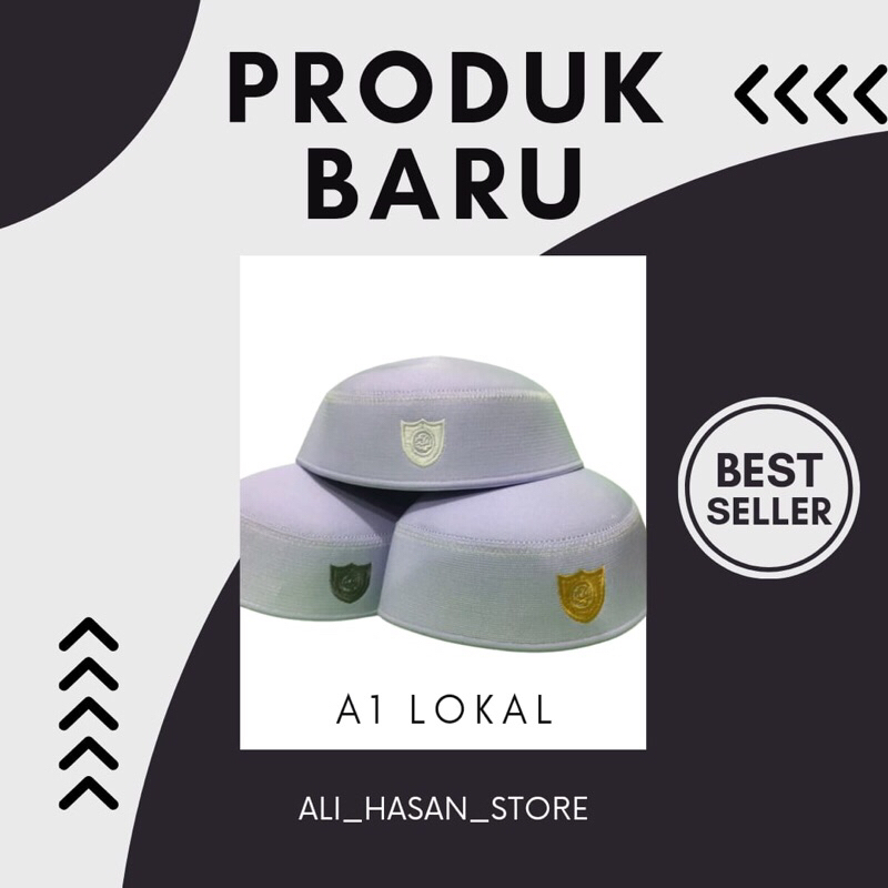 KOPIAH MALAYSIA A1 ABDUL KAREEM LOKAL (tanpa lobang atas) Kopiah songkok malaysia
