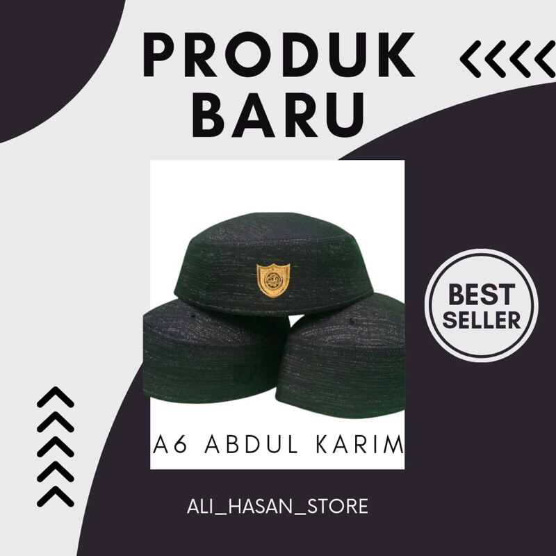 KOPIAH MALAYSIA ABDUL KARIM A6
