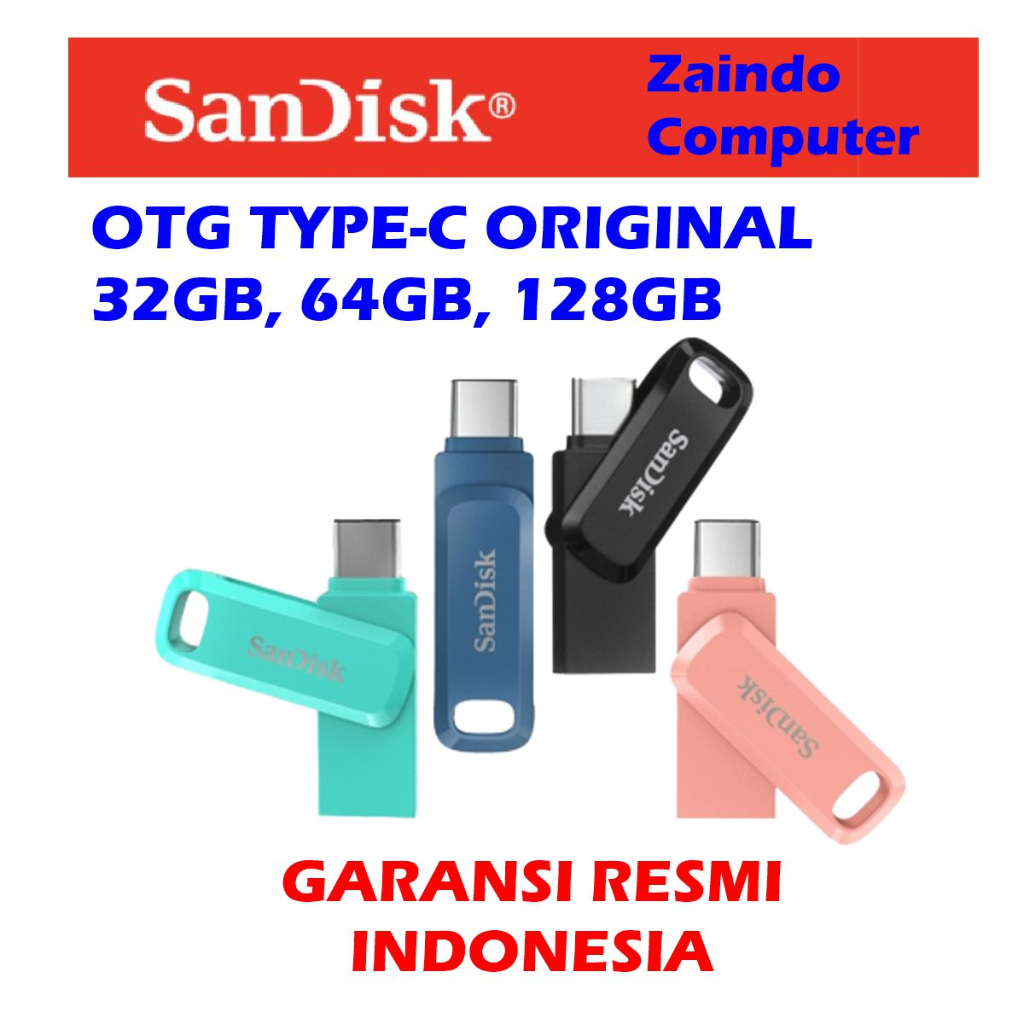 OTG TYPE-C 32GB SANDISK - OTG TYPE-C 64GB SANDISK - OTG TYPE-C 128GB SANDISK - SANDISK OTG 32GB - SA