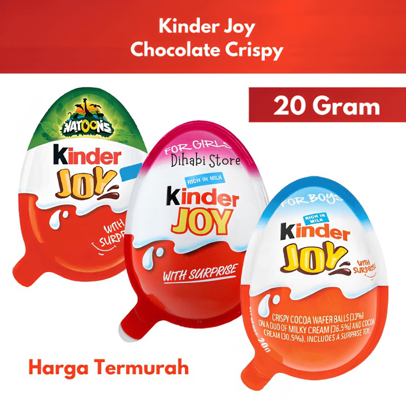 

Kinder Joy chocolate crispy girl 20g