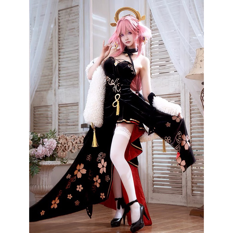 CLEARANCE READY kakacat - yae miko formal dress (M,L)