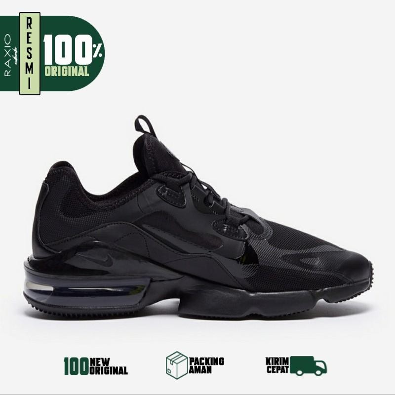 Sepatu Sneakers Nike Air Max Airmax Infinity 2 All Full Black Original Ori Asli BNIB Murah