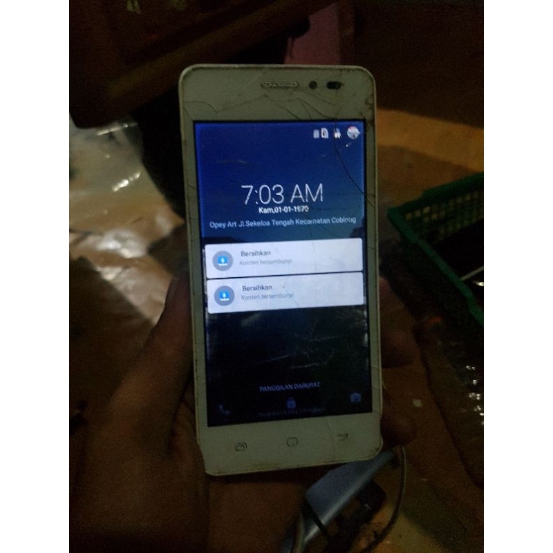 Mesin+lcd andromax a16c3h x20 minus tc