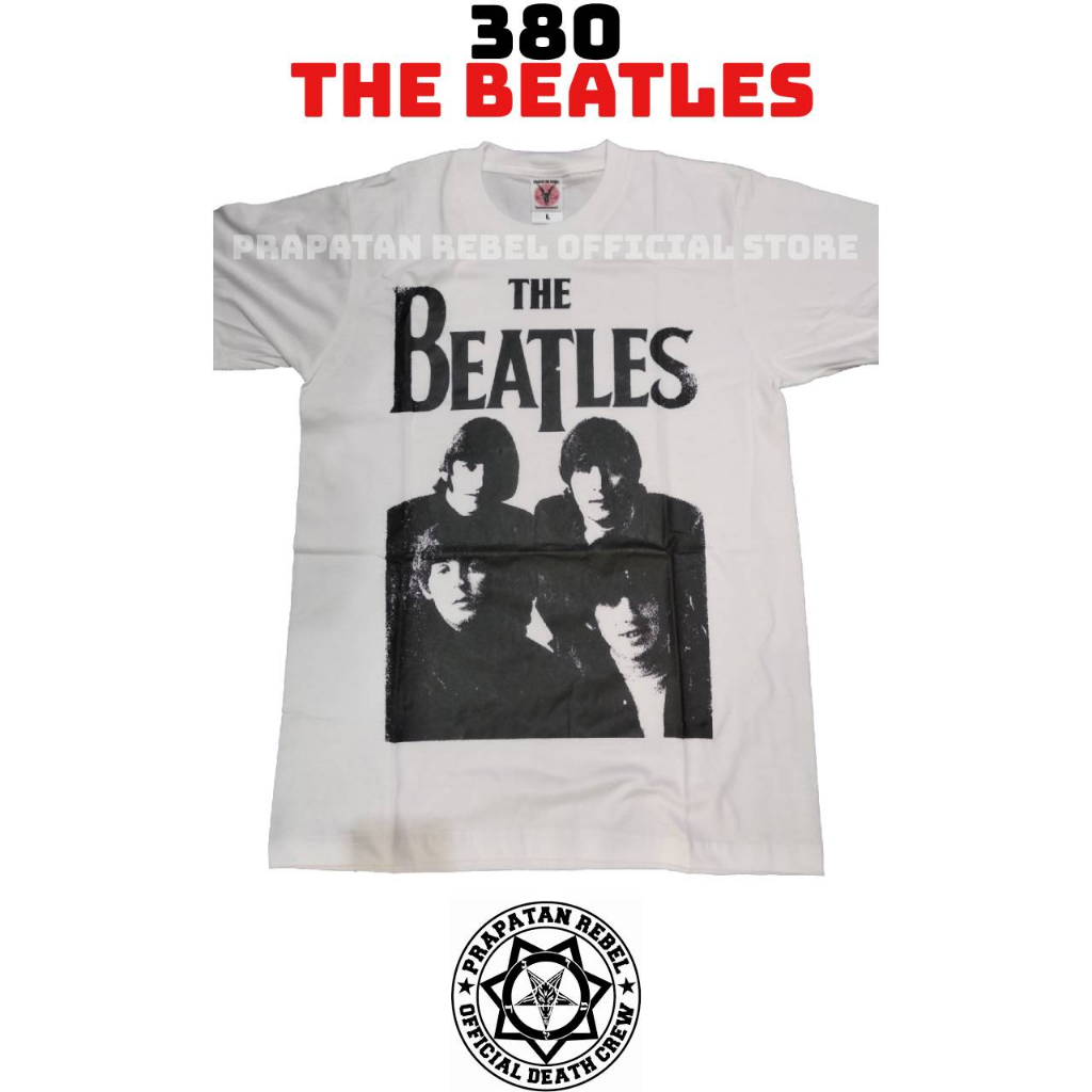 Kaos Pendek THE BEATLES / Kaos Oblong Musik Rock / Kaos British Rock Original PRAPATAN REBEL - THE B