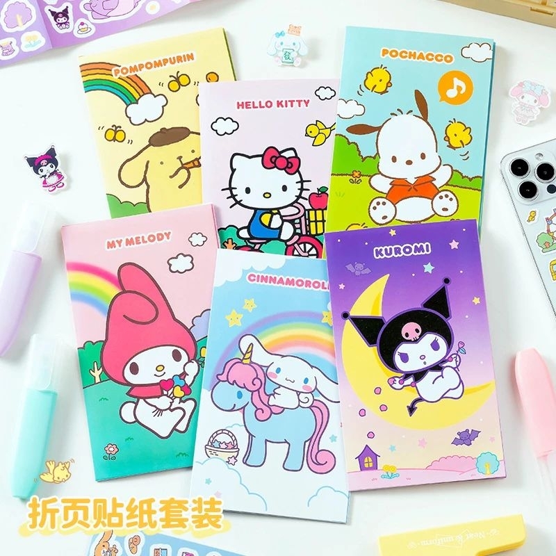 

STICKER SANRIO LIPAT ISI 3PCS CINNAMOROLL POCHACOO