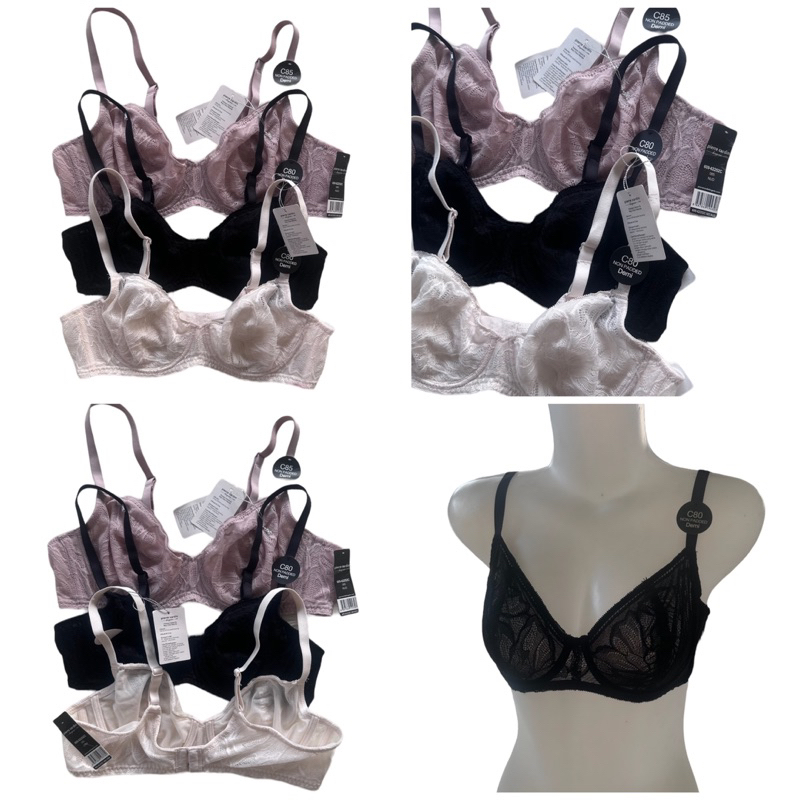 pierre cardin bra kawat tanpa busa 609-62252C branded size 36C 38C