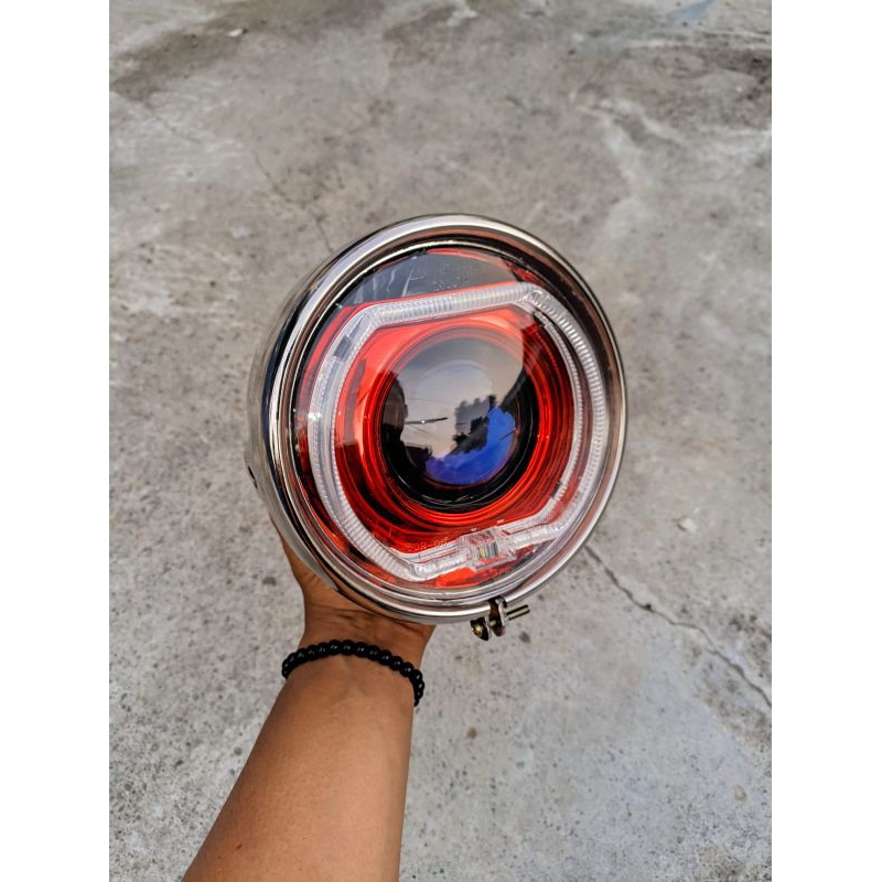 LAMPU BILED AES TURBO SE SET BATOK CB125