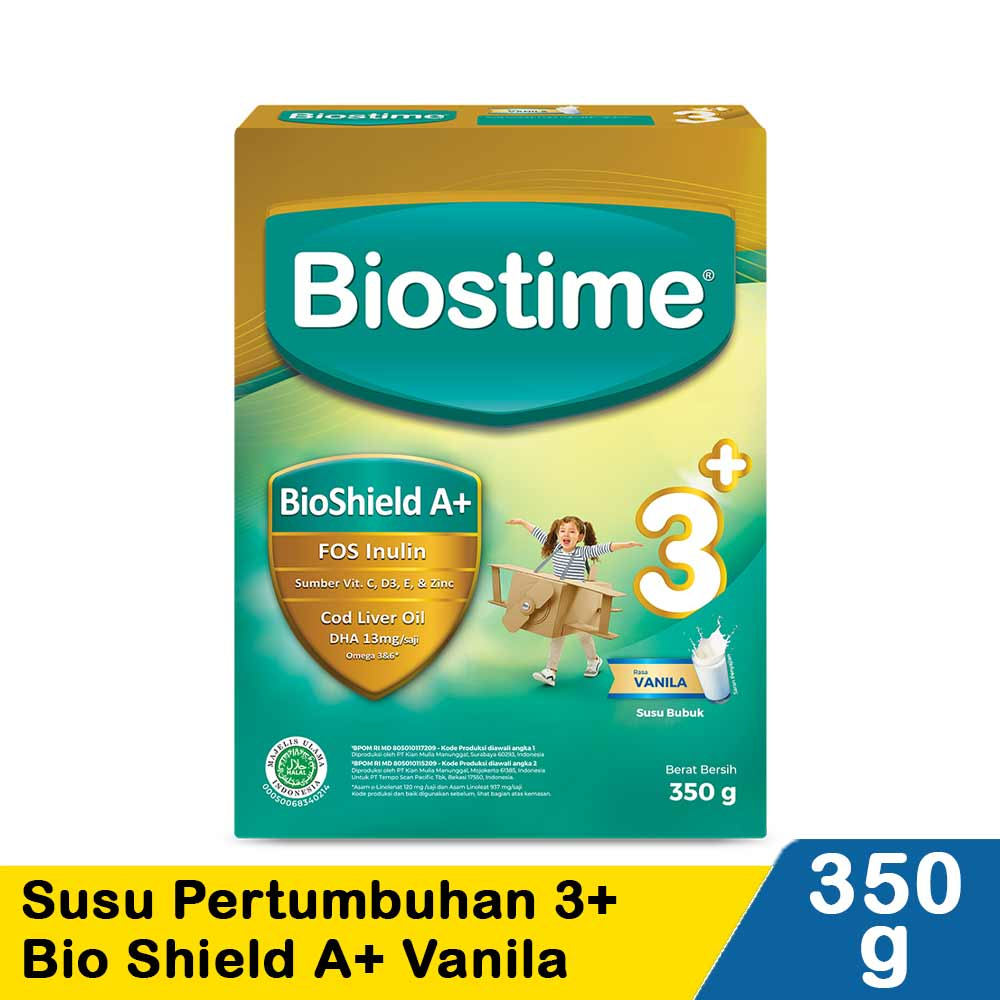 Biostime Baby 3+ 350g / Susu Anak / Susu Biostime