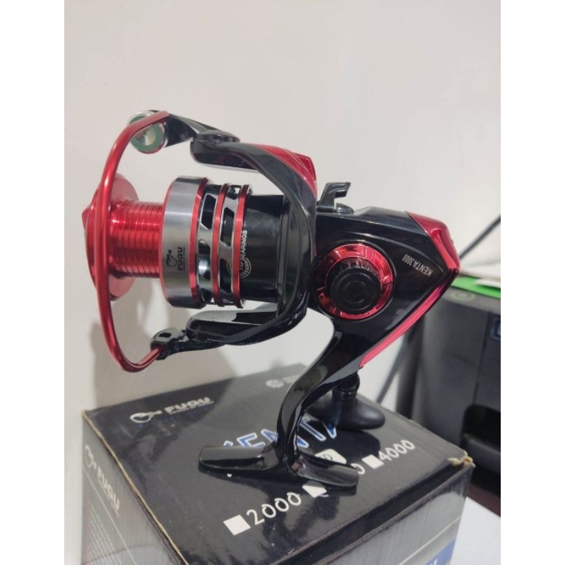 Cod Reel Laut Fugu Kenta 3000 dengan 10+1 ball Bearings, ready sesuai foto