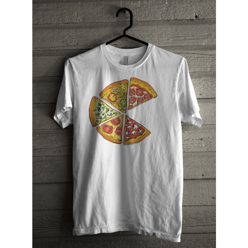 kaos pizza couple sepasang, ukuran bisa reques maksimal xl