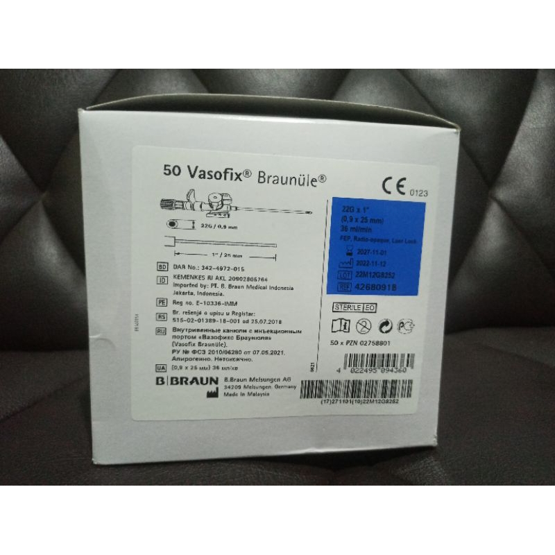 vasofix 22g - vasofix 22 g bbraun - vasofix b braun 22g