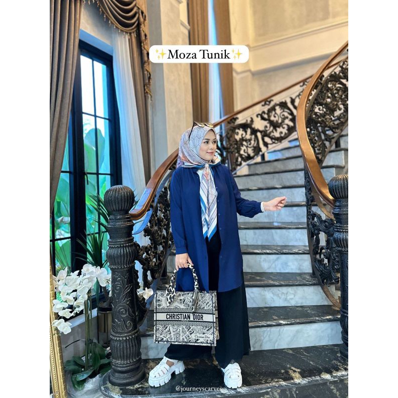 TUNIK MOZA NEW ARRIVAL by JOURNEY SCARVES