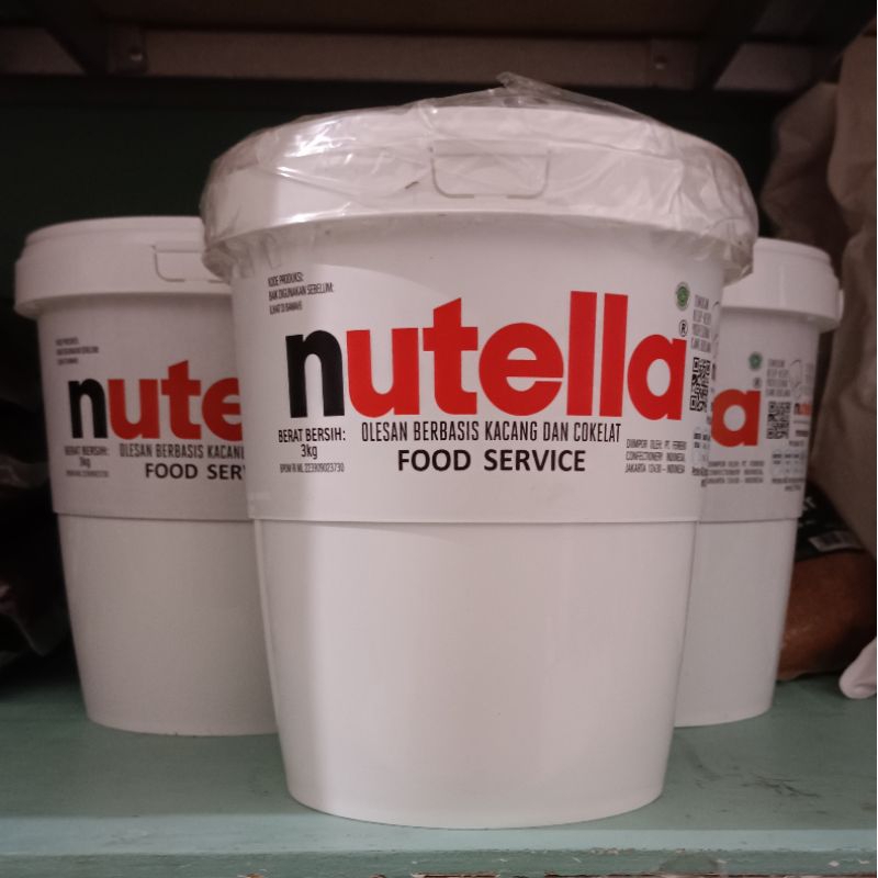 

Selai Nutella Olesan Kacang dan Coklat Ferrero 3 kg