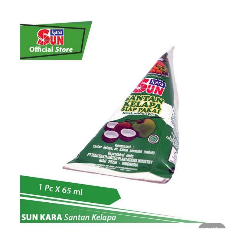 

Kara santan kelapa cair 65 ml