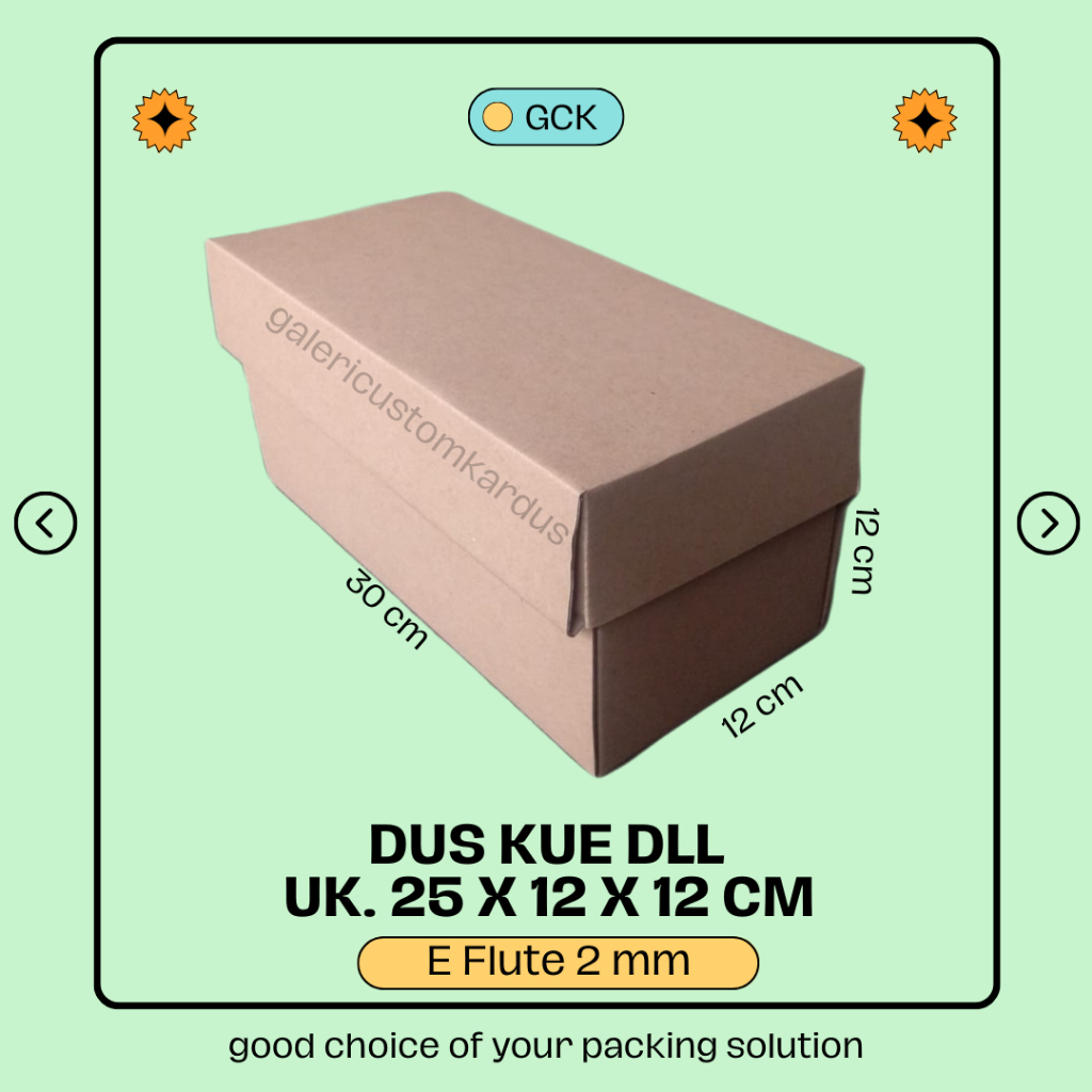 

(min. order 10) Kardus kue/Dus Pizza/Gift Box Hampers 25x12x12 cm kardus packing