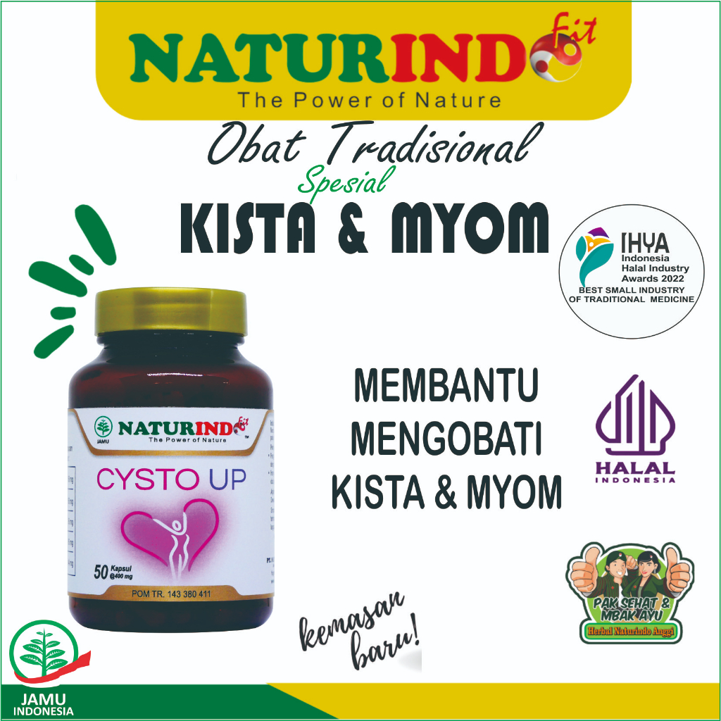Cysto Up Herbal Spesial Kista Myoma Peradangan Pembengkakan Blooding Pendarahan Inveksi Rahim.