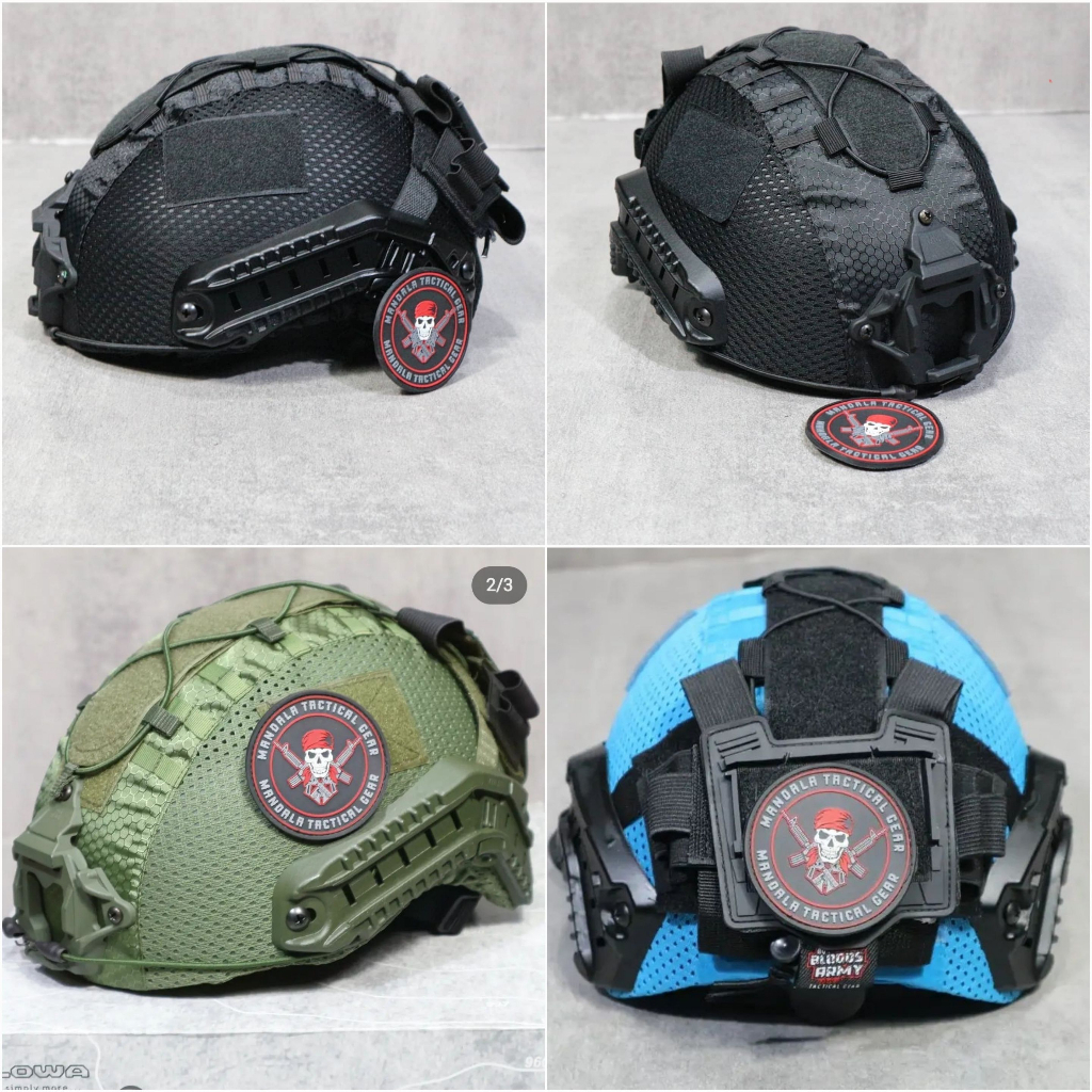 helm tactical / helmet tactical/ helem tactical full cover mich 2001
