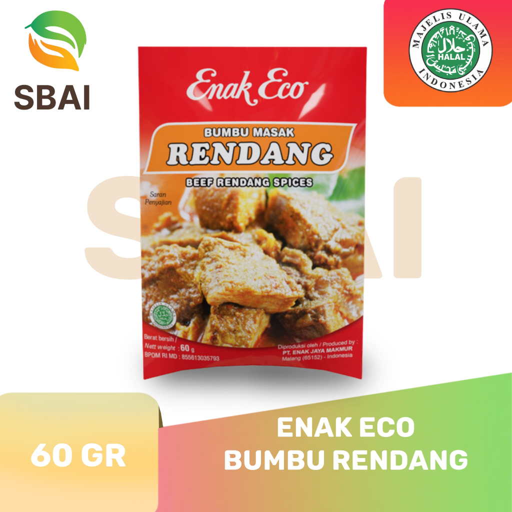 

Enak Eco Bumbu Instan Rendang