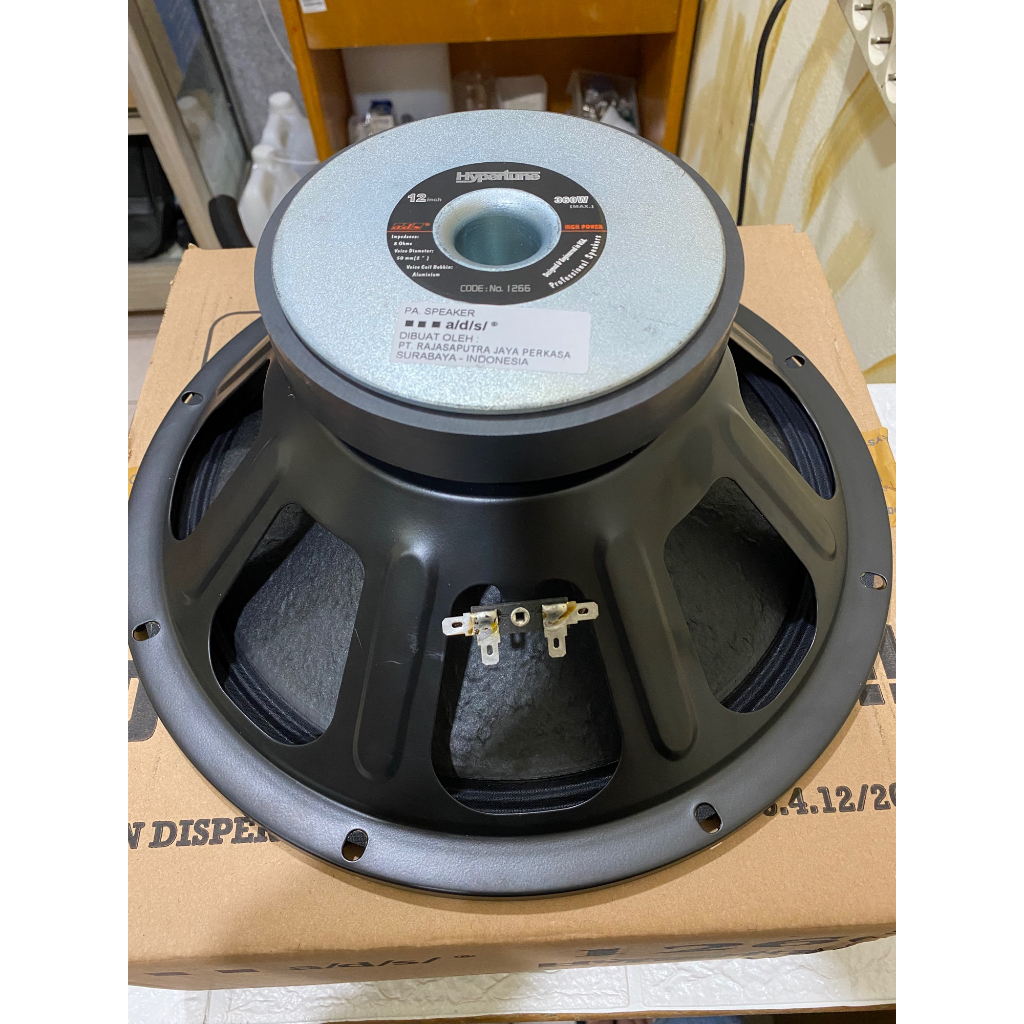 Speaker ads 12inch full range 1266 original