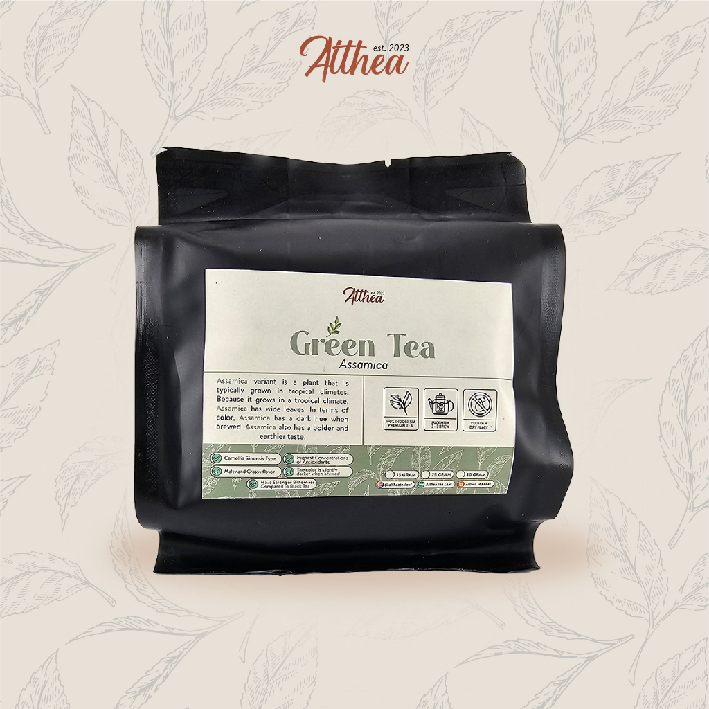 

Assamica Green Tea Premium | Teh Hijau Assamica Premium | 1/4KG