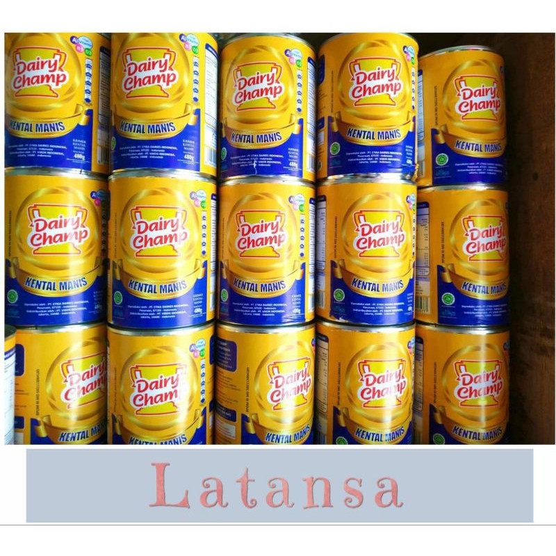 

SUSU KALENG KENTAL MANIS DAIRY CHAMP 480 gram