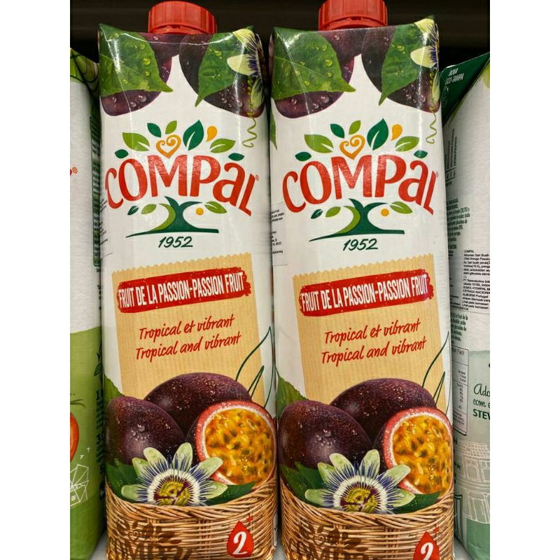 

Juice Compal Passion Fruit | Juas Buah Markisa 1 Ltr