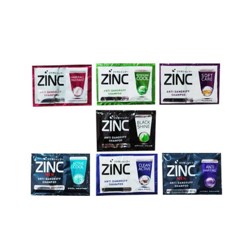 sampo zinc 1 renteng  sachet