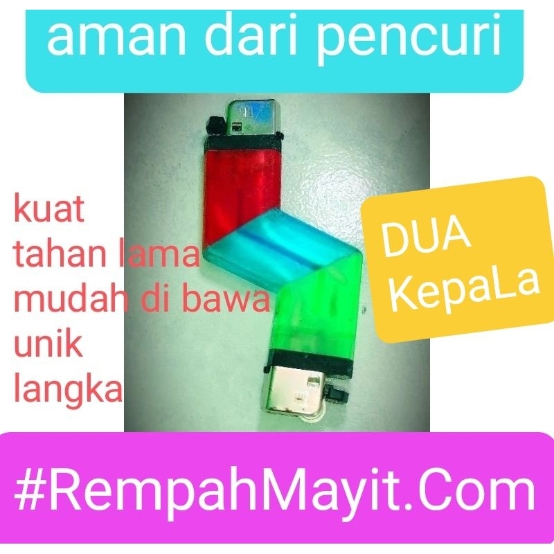 korek api unik tiga warna model terbaru dengan dua kepala-Korek tokai unik Korek api unik keren / ko