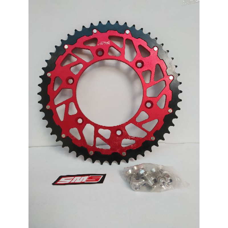 Gir Belakang CRF 520-52T JFG Merah, Gir Belakang CRF JFG RACING