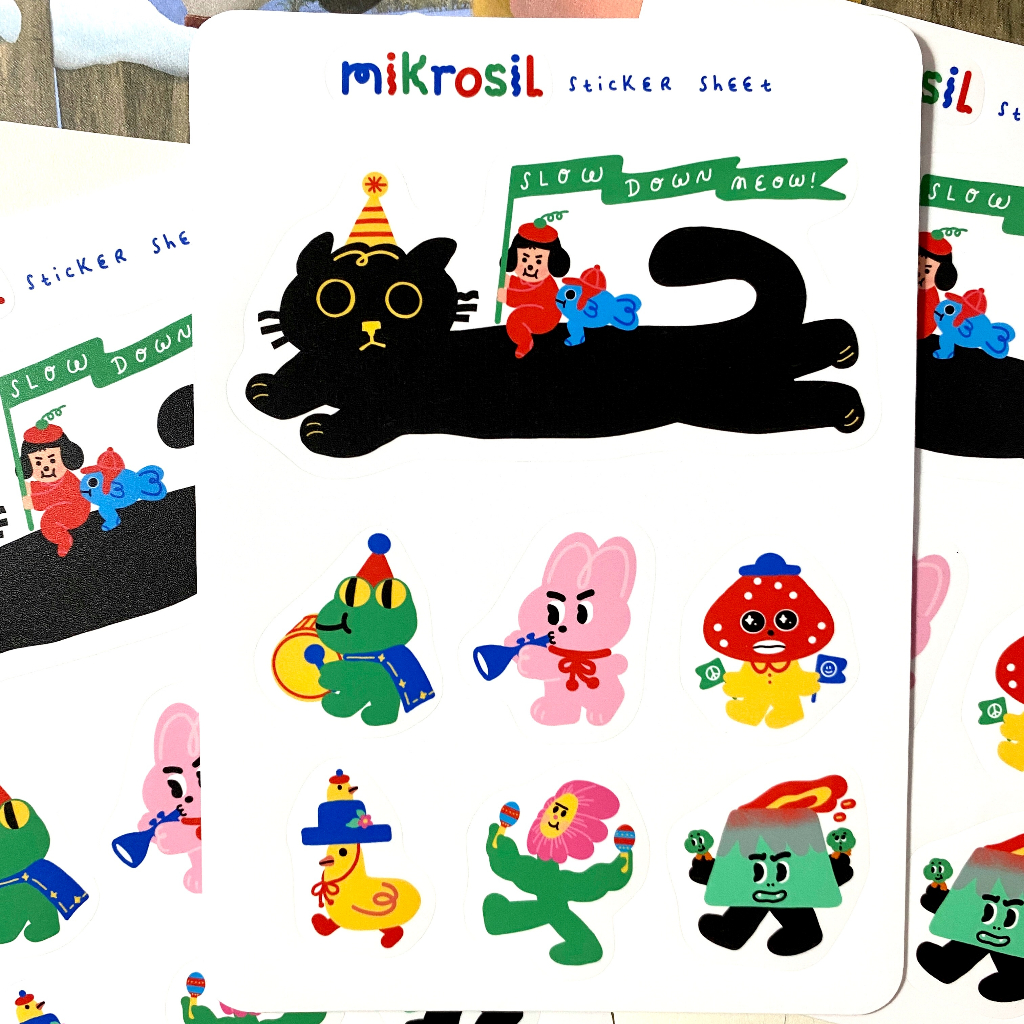 

Forest Parade - Sticker Sheet