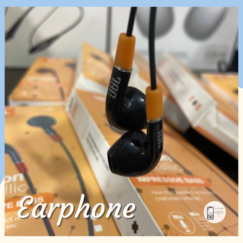 EARPHONE HANDSFREE HEADSET J VA-258 IMPRESSIVE BASS HANDSFREE EARPHONE J VA258 PROTON METALIC PURE B