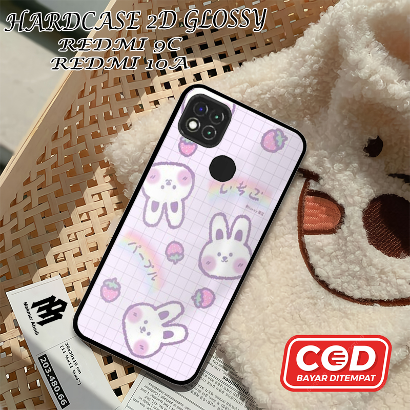 Case-Xiaomi-Redmi 9C -10A Casing Hp Xiaomi Redmi 10A  9C Case-Xiaomi-Redmi-9c-Hardcase-2D-Glossy-Xia