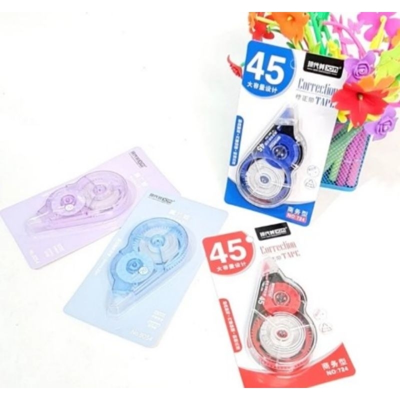 SJS correction tape XDM ukuran L/pita koreksi/tipek kering/tipek roll/tipx-724