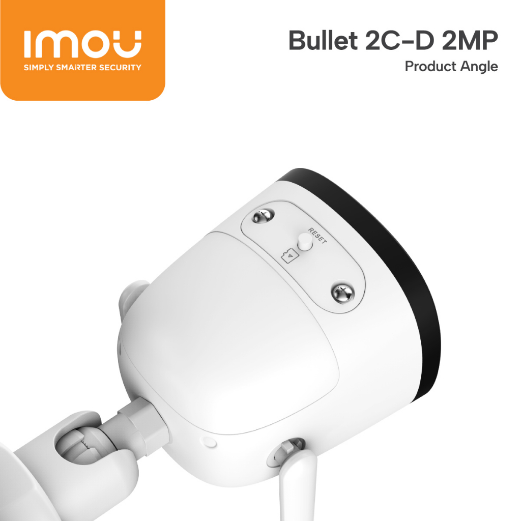 IMOU Smart IP Camera CCTV Outdoor Wi-Fi Bullet 2C-D H.264 IP67 Weatherproof